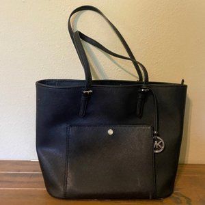 Michael Kors Jet Set Black Tote